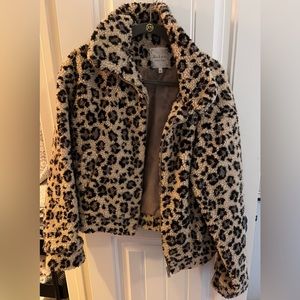 Altar’d Sate Fuzzy Cheetah Jacket